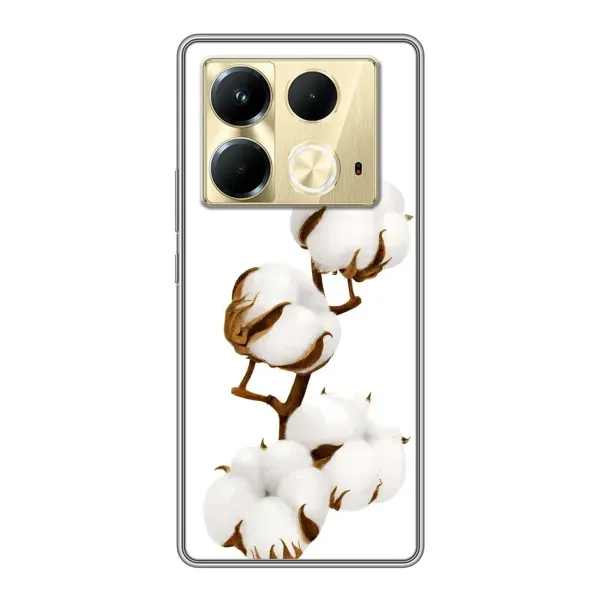 Чехол с рисунком «Бавовна» для Infinix Note 40 Чехол с рисунком «Бавовна» для Infinix Note 40