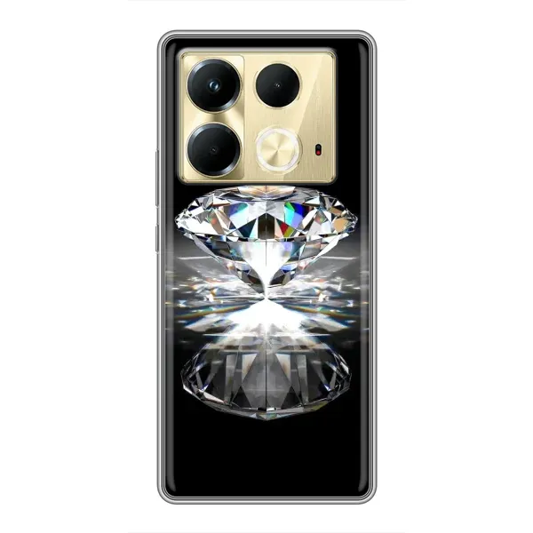 Чехол с рисунком «Бриллиант» для Infinix Note 40 Чехол с рисунком «Бриллиант» для Infinix Note 40