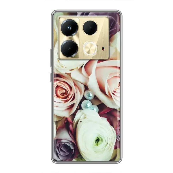 Чехол с рисунком «Букет РОЗ» для Infinix Note 40 Чехол с рисунком «Букет РОЗ» для Infinix Note 40
