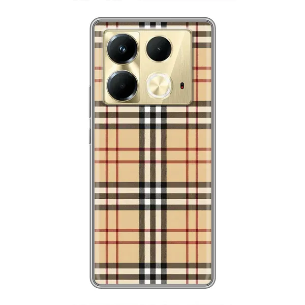 Чехол с рисунком «Burberry стиль» для Infinix Note 40 Чехол с рисунком «Burberry стиль» для Infinix Note 40