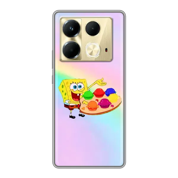 Чехол с рисунком «Бургеры» для Infinix Note 40 Чехол с рисунком «Бургеры» для Infinix Note 40