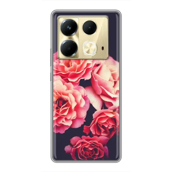 Чехол с рисунком «Бутоны» для Infinix Note 40 Чехол с рисунком «Бутоны» для Infinix Note 40