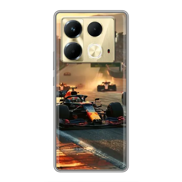 Чехол с рисунком «Чемпионат ф1» для Infinix Note 40 Чехол с рисунком «Чемпионат ф1» для Infinix Note 40