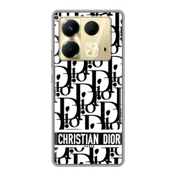 Чехол с рисунком «Christian Dior» для Infinix Note 40 Чехол с рисунком «Christian Dior» для Infinix Note 40
