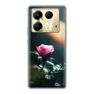 Чохли з принтом Троянд для Infinix Note 40 (Квітка нічна)