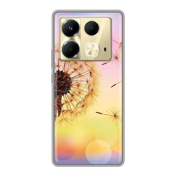 Чехол с рисунком «Цветок-одуванчик» для Infinix Note 40 Чехол с рисунком «Цветок-одуванчик» для Infinix Note 40
