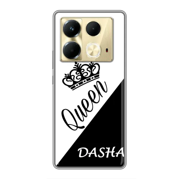 Чехол с рисунком «DASHA» для Infinix Note 40 Чехол с рисунком «DASHA» для Infinix Note 40