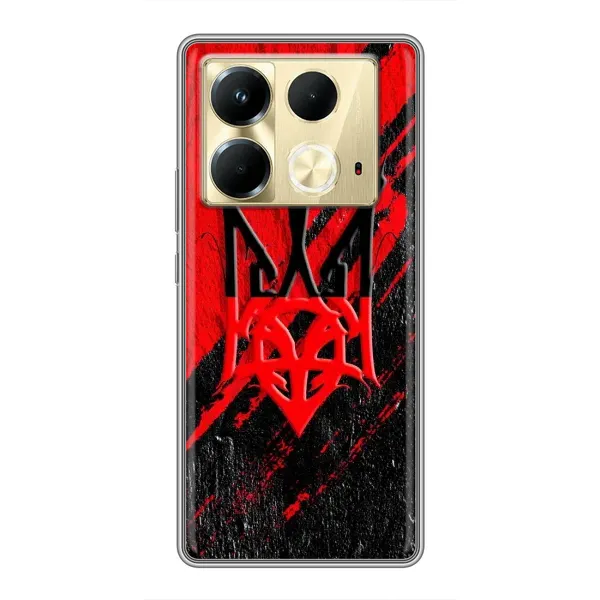Чохол з малюнком «Герб в кольорах УПА» для Infinix Note 40 Чохол з малюнком «Герб в кольорах УПА» для Infinix Note 40