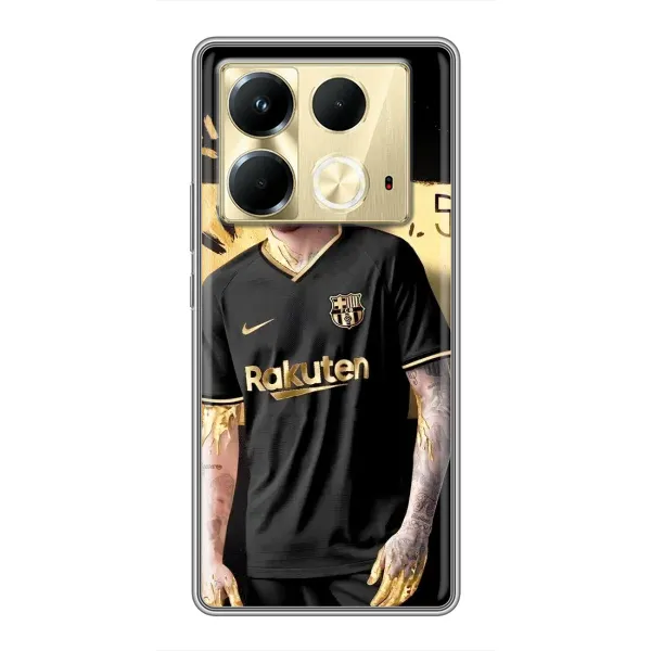 Чехол с рисунком «Gold Neymar» для Infinix Note 40 Чехол с рисунком «Gold Neymar» для Infinix Note 40