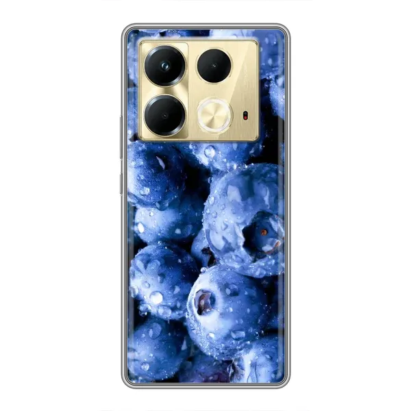Чехол с рисунком «Голубика» для Infinix Note 40 Чехол с рисунком «Голубика» для Infinix Note 40