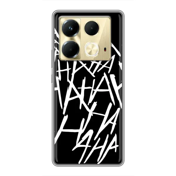 Чехол с рисунком «Хахаха» для Infinix Note 40 Чехол с рисунком «Хахаха» для Infinix Note 40