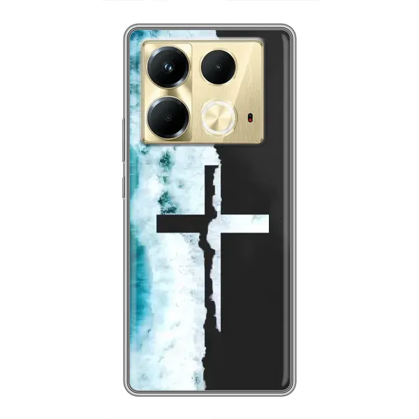 Чехол с рисунком «Хрест» для Infinix Note 40 Чехол с рисунком «Хрест» для Infinix Note 40