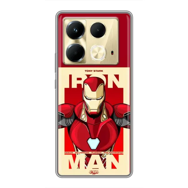 Чехол с рисунком «Iron man» для Infinix Note 40 Чехол с рисунком «Iron man» для Infinix Note 40