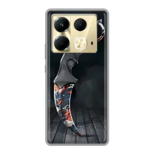 Чехол КИБЕРСПОРТ для Infinix Note 40 (Кинжал КС ГО)