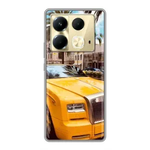 Чехлы с тематикой "Крутые машины" на Infinix Note 40 (Крутая машина)