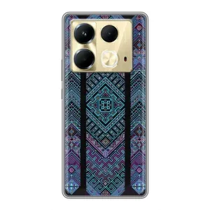 Силиконовый Чехол на Infinix Note 40 (Крутой орнамент)