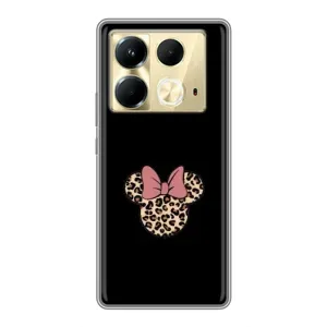 Чохол з леопардовим принтом на Infinix Note 40 (Леопардова Мінні)