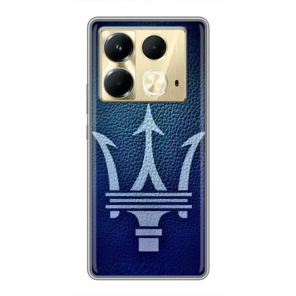 Чехол с рисунком «Лого Maserati» для Infinix Note 40 Чехол с рисунком «Лого Maserati» для Infinix Note 40