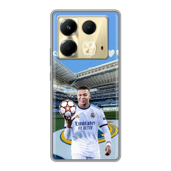 Чехол с рисунком «Mbappe Real» для Infinix Note 40 Чехол с рисунком «Mbappe Real» для Infinix Note 40