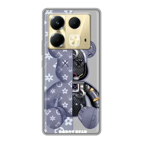 Чехол с рисунком «Медведь Louis Vuitton» для Infinix Note 40 Чехол с рисунком «Медведь Louis Vuitton» для Infinix Note 40