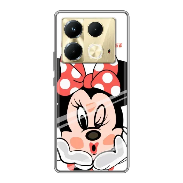 Чехол с рисунком «Minni Mouse» для Infinix Note 40 Чехол с рисунком «Minni Mouse» для Infinix Note 40