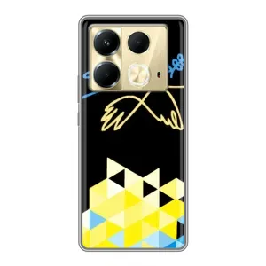 Чехол на Infinix Note 40 Украинский дизайн (Мир для Украины)