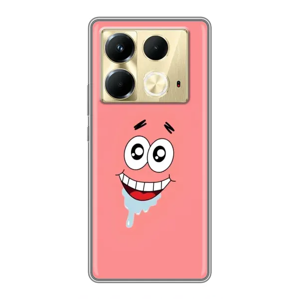 Чехол с рисунком «Мордочка Патрика» для Infinix Note 40