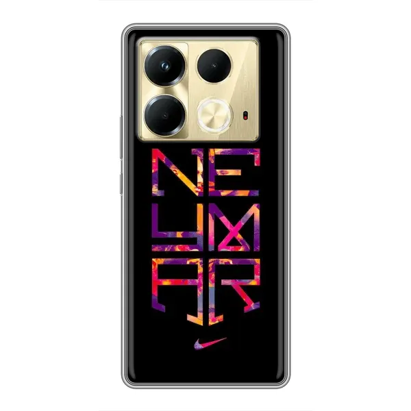 Чехол с рисунком «N E Y M A R» для Infinix Note 40 Чехол с рисунком «N E Y M A R» для Infinix Note 40