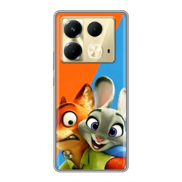 Чехол с рисунком «Ник и Хопс» для Infinix Note 40 Чехол с рисунком «Ник и Хопс» для Infinix Note 40