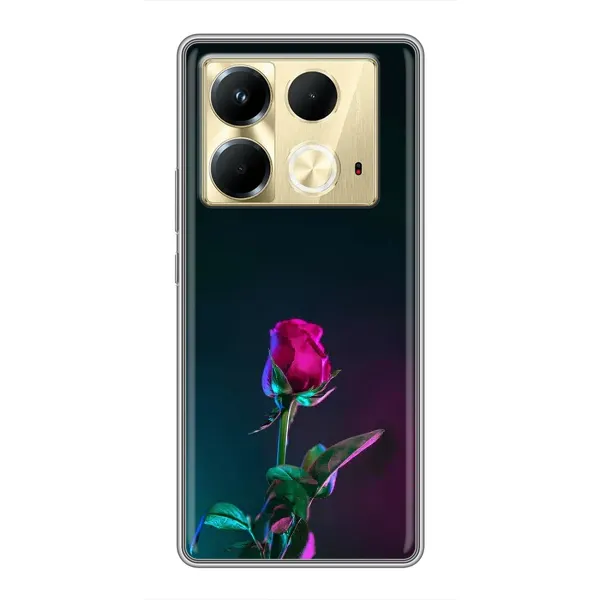 Чехол с рисунком «Ночная роза» для Infinix Note 40 Чехол с рисунком «Ночная роза» для Infinix Note 40