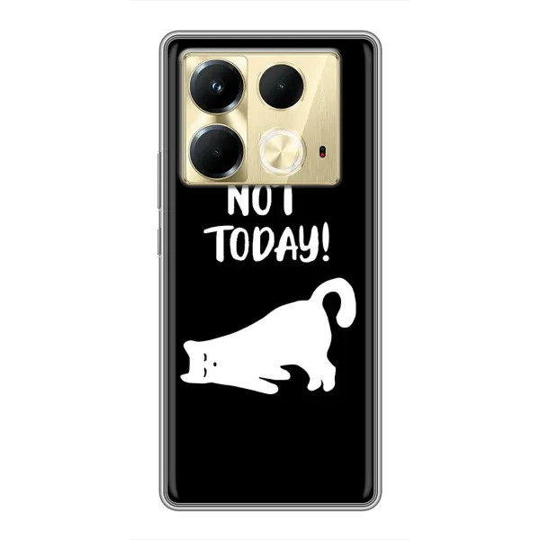 Чехол с рисунком «Not Today» для Infinix Note 40 Чехол с рисунком «Not Today» для Infinix Note 40