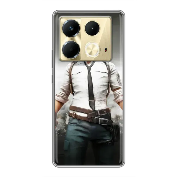 Чехол с рисунком «Пабг» для Infinix Note 40 Чехол с рисунком «Пабг» для Infinix Note 40