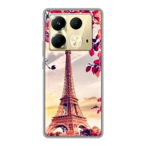 Чехол с Эйфелевой башней на Infinix Note 40 (Paris photo)