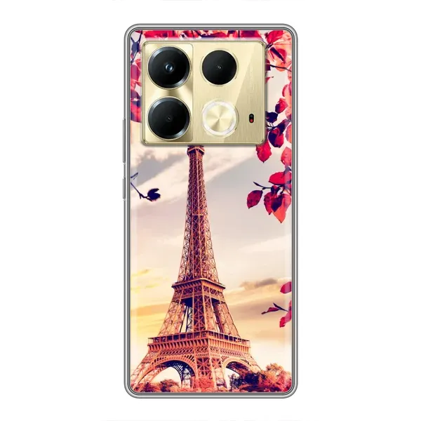 Чехол с рисунком «Paris photo» для Infinix Note 40 Чехол с рисунком «Paris photo» для Infinix Note 40