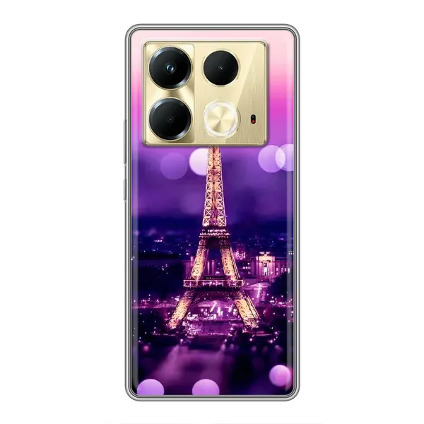 Чехол с рисунком «Париж башня» для Infinix Note 40 Чехол с рисунком «Париж башня» для Infinix Note 40