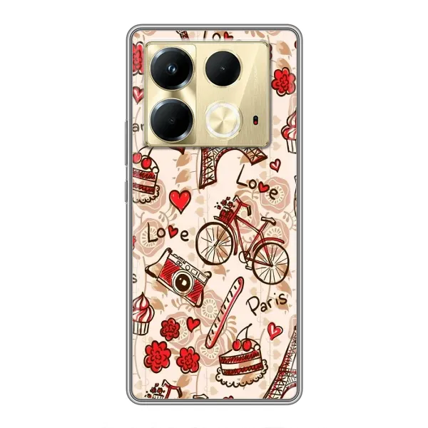 Чехол с рисунком «Париж мечта» для Infinix Note 40 Чехол с рисунком «Париж мечта» для Infinix Note 40