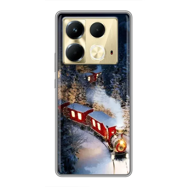 Чехол с рисунком «Поезд» для Infinix Note 40 Чехол с рисунком «Поезд» для Infinix Note 40