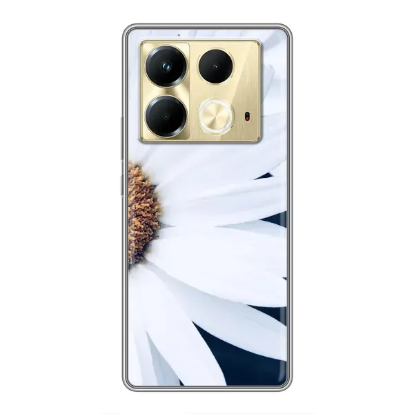 Чохол з малюнком «Пів ромашки» для Infinix Note 40 Чохол з малюнком «Пів ромашки» для Infinix Note 40