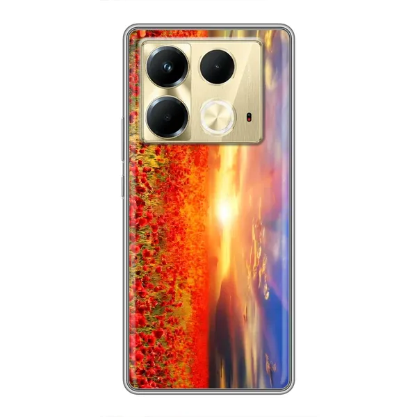 Чехол с рисунком «Поле тюльпанов» для Infinix Note 40 Чехол с рисунком «Поле тюльпанов» для Infinix Note 40