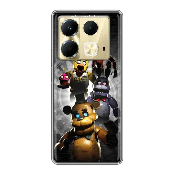 Чехол с рисунком «Пять ночей» для Infinix Note 40 Чехол с рисунком «Пять ночей» для Infinix Note 40