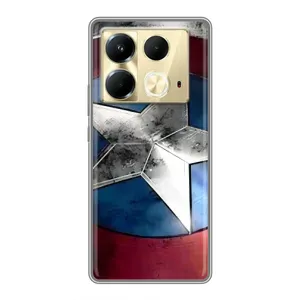 Чохол с Щітом Капітана Америки на Infinix Note 40 (Щит Капітана Америки)