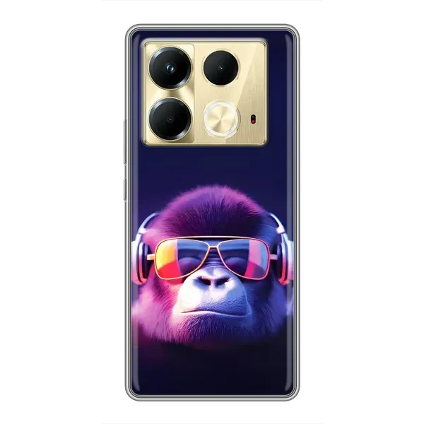 Чехол с рисунком «Стильная обезьяна» для Infinix Note 40 Чехол с рисунком «Стильная обезьяна» для Infinix Note 40