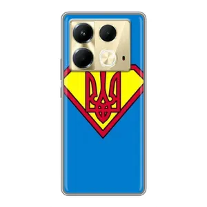 Чехол с картинкой (Патриотический ГЕРБ) на Infinix Note 40 (Super - Герб)