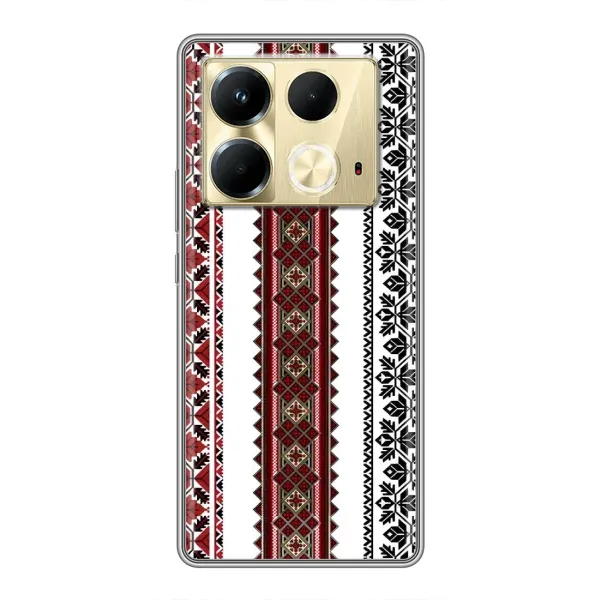 Чехол с рисунком «Вышиваночки» для Infinix Note 40 Чехол с рисунком «Вышиваночки» для Infinix Note 40
