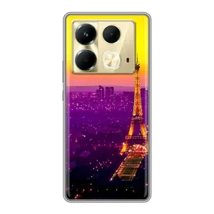 Чехол с Эйфелевой башней на Infinix Note 40 (Яркая башня)