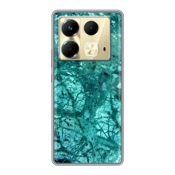 Чехол с рисунком «Зеленый мрамор» для Infinix Note 40 Чехол с рисунком «Зеленый мрамор» для Infinix Note 40