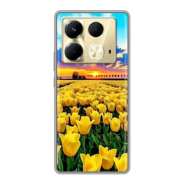 Чехол с рисунком «Желтые тюльпаны» для Infinix Note 40 Чехол с рисунком «Желтые тюльпаны» для Infinix Note 40