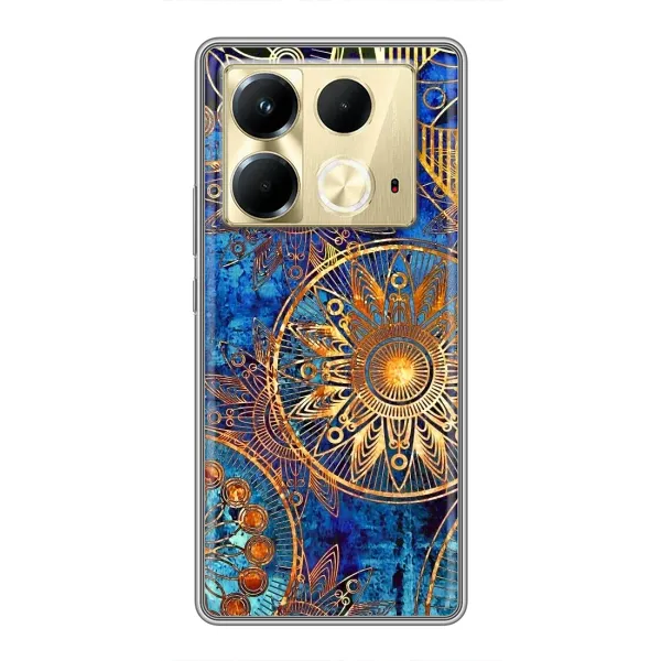 Чехол с рисунком «Золотые узоры» для Infinix Note 40 Чехол с рисунком «Золотые узоры» для Infinix Note 40
