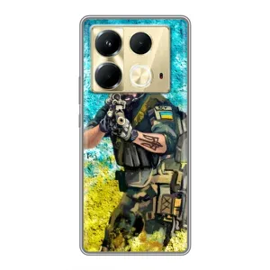 ЗСУ Чехлы (TPU) для Infinix Note 40 (ЗСУ  Воин)