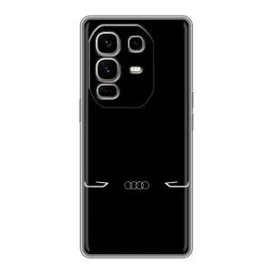 Силіконовий бампер з картинкою машини на Infinix Note 50 Pro Plus (Сілует Audi)